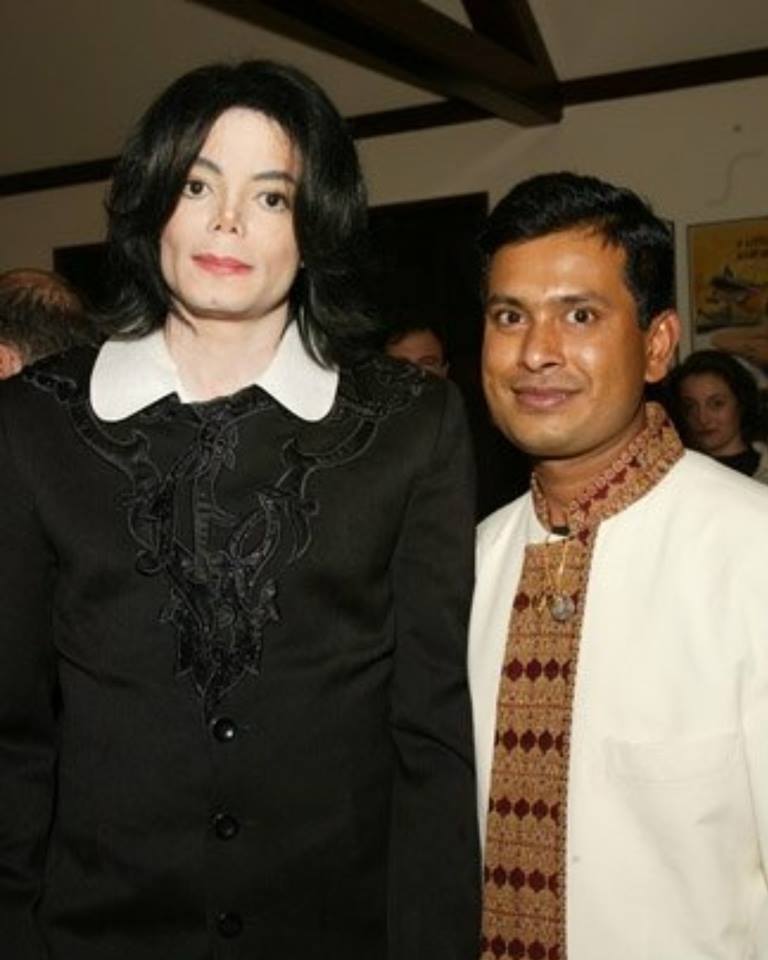 Chef Sanjay and Michael Jacksn
